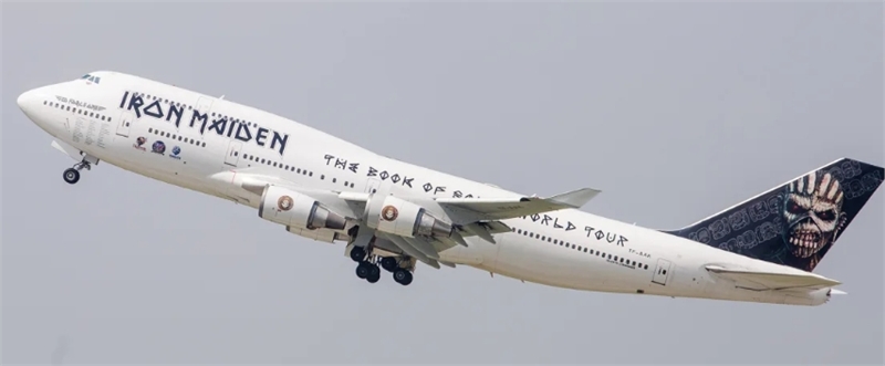 "Boston Skies to Metal Memories: Iron Maiden’s 747 Lives On as Wicked Collectibles"